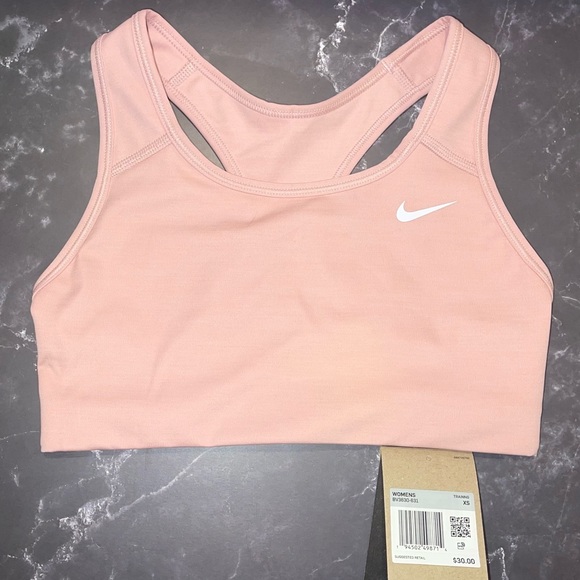 Brand New Nike Swoosh Bra Classic Style - Picture 1 of 4